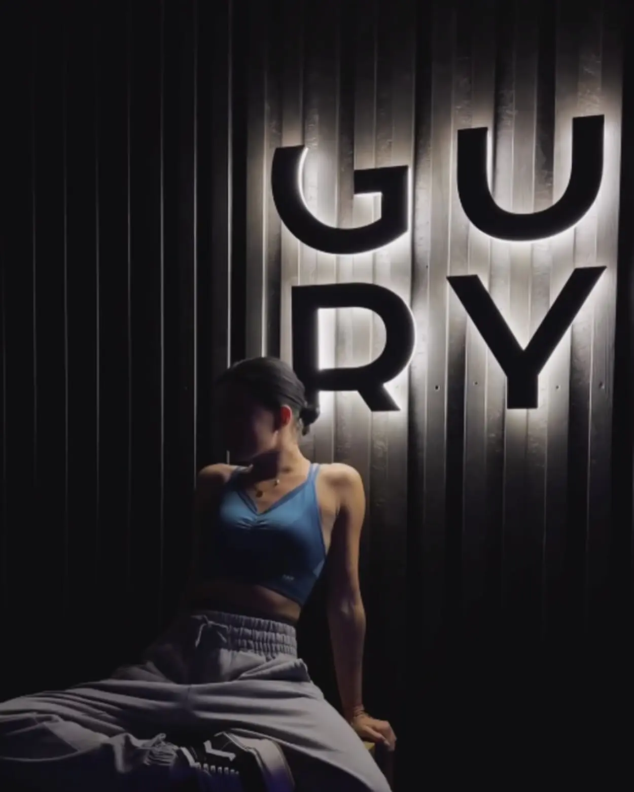 3D-Buchstaben Gury Gym – Projekt von Neonworld